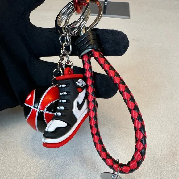 Brand New NBA Basketball and Sneakers Keychain - Picture 3 of 7